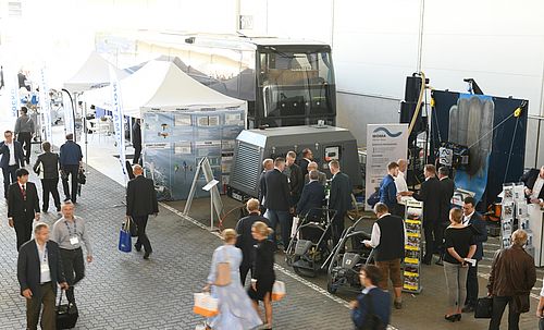 outdoor exhibition area