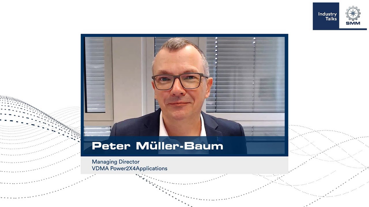 SMM Industry Talks | Deep Dive Fuels: P. Müller-Baum, Managing Director, VDMA Power2X4Applications SMM Industry Talks | Deep Dive Fuels: P. Müller-Baum, Managing Director, VDMA Power2X4Applications